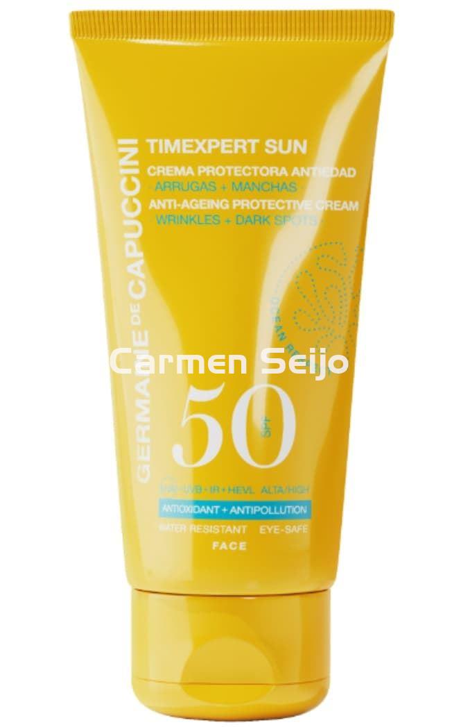 Germaine de Capuccini Crema Protectora Solar Antiedad SPF 50 Timexpert Sun - Imagen 1