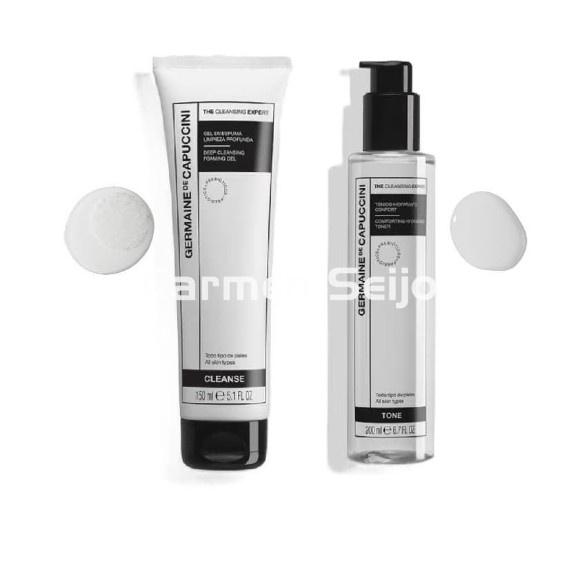 Germaine de Capuccini Dúo Limpieza Experta: Gel en Espuma + Tónico Confort The Cleansing Expert - Imagen 2