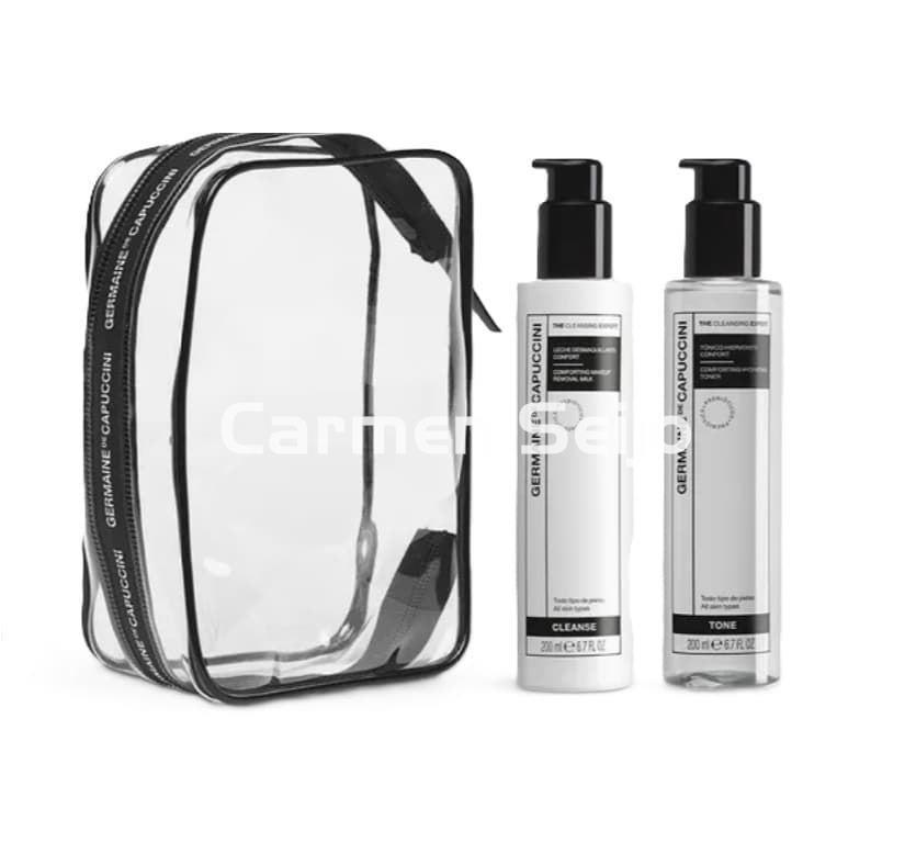 Germaine de Capuccini Dúo Limpieza Experta: Leche Desmaquillante Confort + Tónico Hidratante Confort The Cleansing Expert - Imagen 1