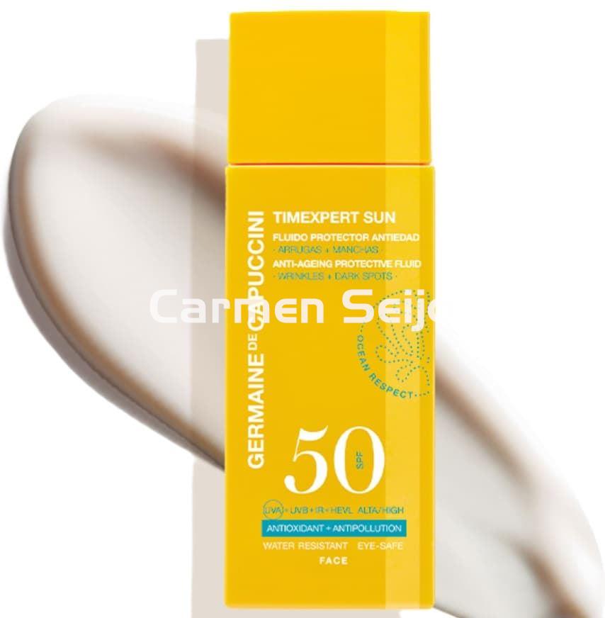 Germaine de Capuccini Fluido Protector Solar Antiedad SPF 50 Timexpert Sun - Imagen 1