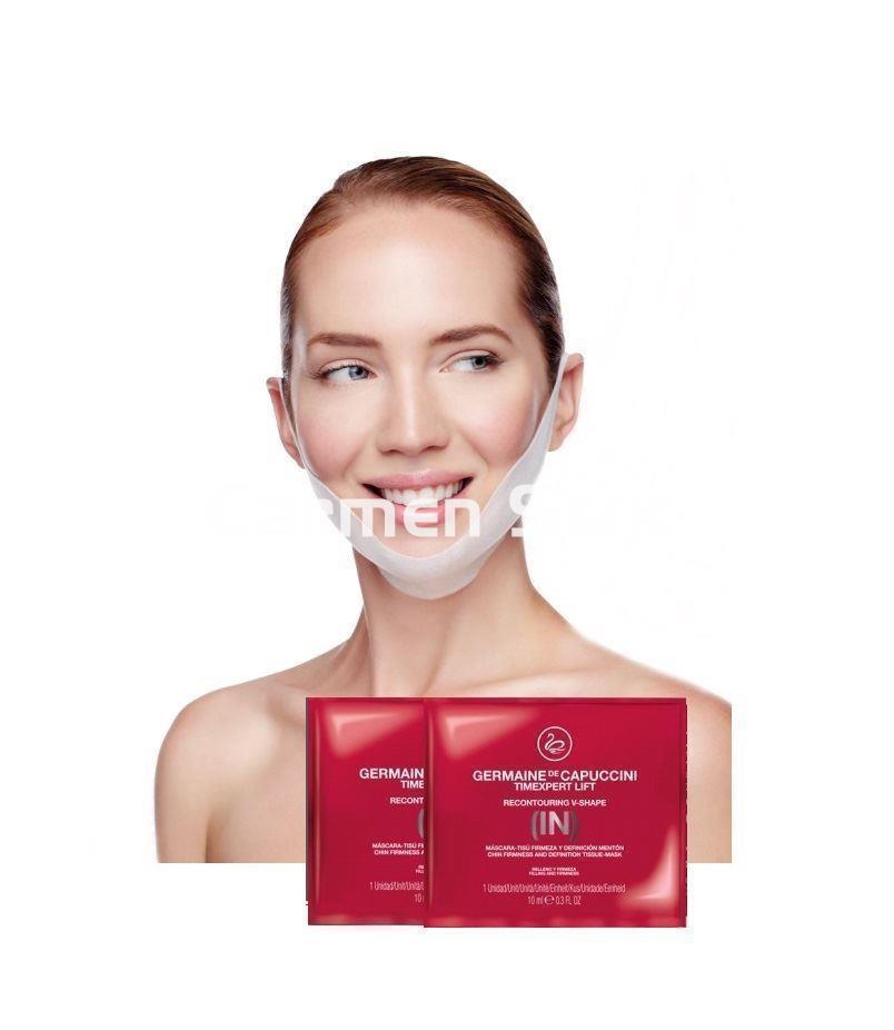 Germaine de Capuccini Máscara-Tisú Firmeza Mentón Recontouring V-Shape Timexpert Lift In - Imagen 1