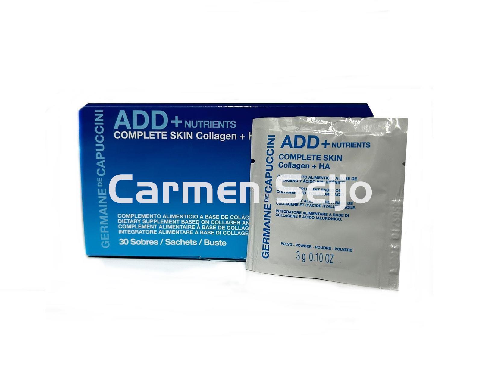 Germaine de Capuccini Nutricosmético ADD+ Complete Skin Collagen + HA - Imagen 1