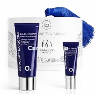 Germaine de Capuccini Pack Antipolución Emulsión + Contorno Excel Therapy O2 - Imagen 1