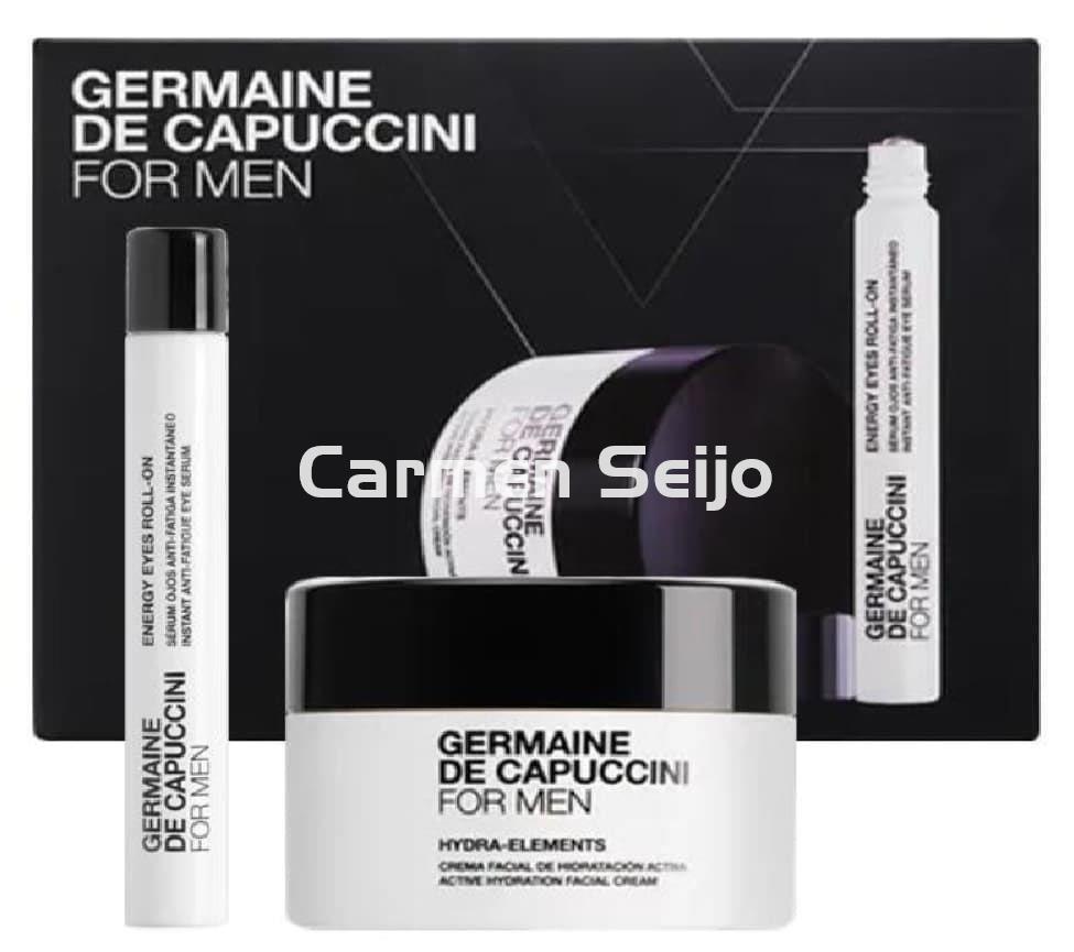 Germaine de Capuccini Pack Crema Hydra Elements y Roll-On Eyes FOR MEN - Imagen 1