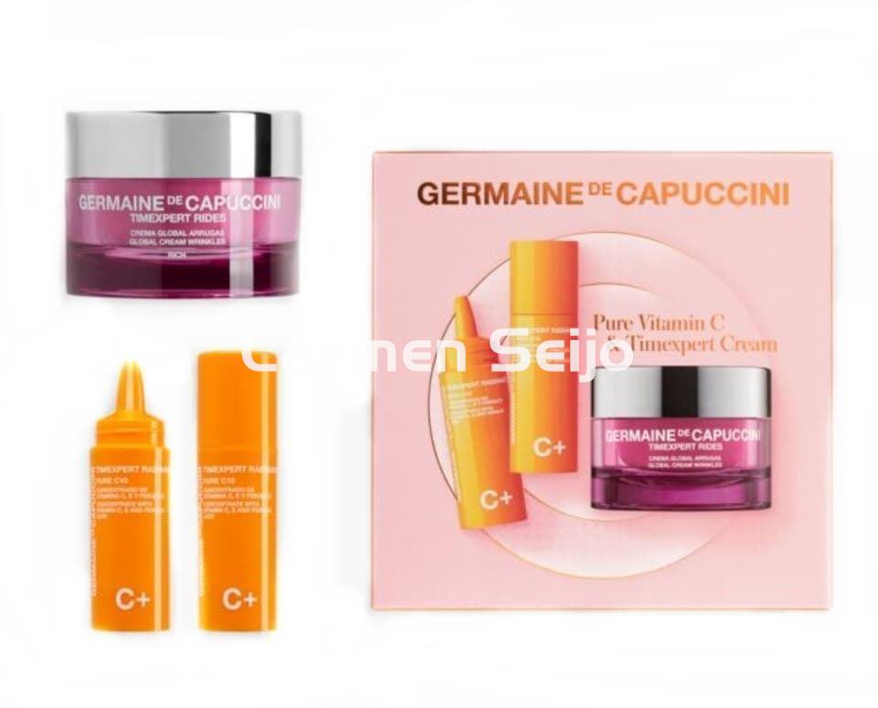 Germaine de Capuccini Pack Crema RICH Timexpert Rides y Pure Vitamin C - Imagen 1