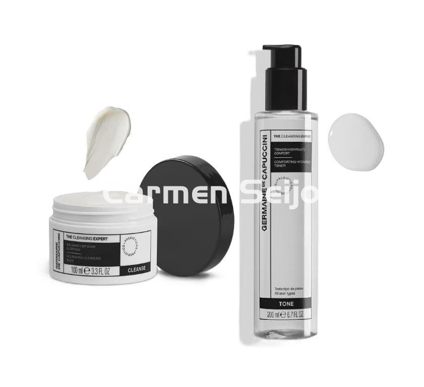 Germaine de Capuccini Pack Doble Limpieza: Bálsamo Limpiador y Tónico Confort The Cleansing Expert - Imagen 2