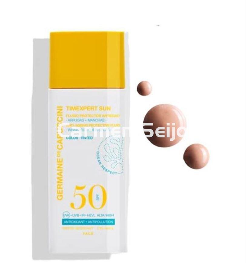 Germaine de Capuccini Pack Fluido Solar Antiedad COLOR SPF 50 Timexpert Sun - Imagen 2