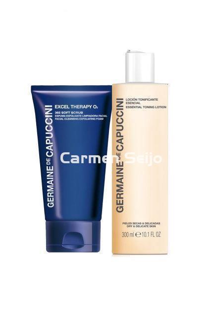 Germaine de Capuccini Pack Limpiador Oxigenante Soft Skin Duo** - Imagen 1