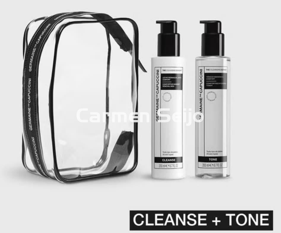 Germaine de Capuccini Pack Limpieza Leche Desmaquillante y Tónico The Cleansing Expert - Imagen 1