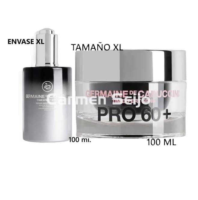 Germaine de Capuccini Pack XL Timexpert SRNS Crema Pro 60+ y Sérum Repair Night Progress - Imagen 1