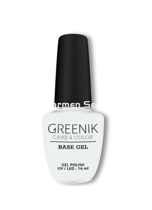 Greenik Care & Color Base Permanente Gel Polish - Imagen 1