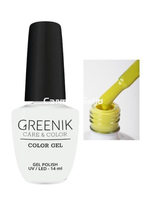 Greenik Care & Color Esmalte Amarillo Y003 Gel Polish - Imagen 1