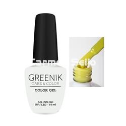 Greenik Care & Color Esmalte Amarillo Y003 Gel Polish - Imagen 1