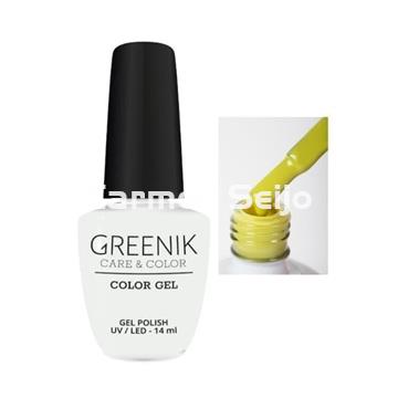 Greenik Care & Color Esmalte Amarillo Y003 Gel Polish - Imagen 1