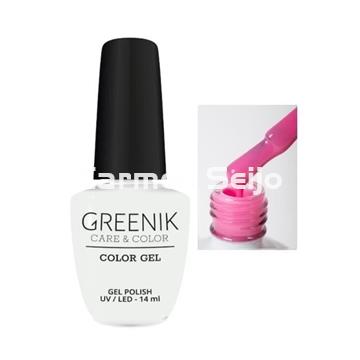 Greenik Care & Color Esmalte Rosa Neón GG007 Gel Polish - Imagen 1