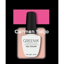 Greenik Care & Color Esmalte Rosa Neón GG007 Gel Polish - Imagen 2