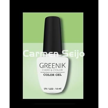 Greenik Care & Color Esmalte Verde Neón GG12 Gel Polish - Imagen 2