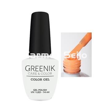 Greenik Care & Color Naranja Esmalte Neón GG15 Gel Polish - Imagen 1
