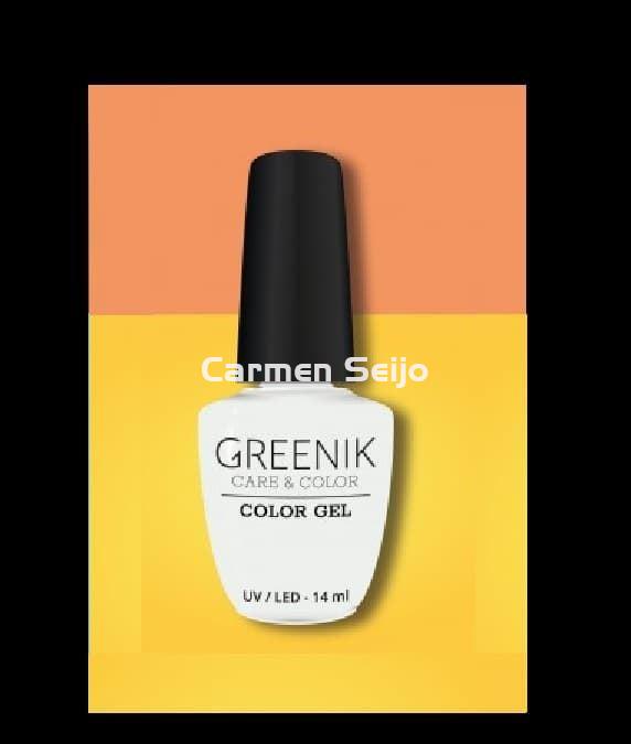Greenik Care & Color Naranja Esmalte Neón GG15 Gel Polish - Imagen 2