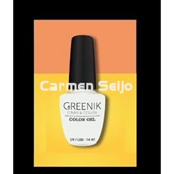 Greenik Care & Color Naranja Esmalte Neón GG15 Gel Polish - Imagen 2