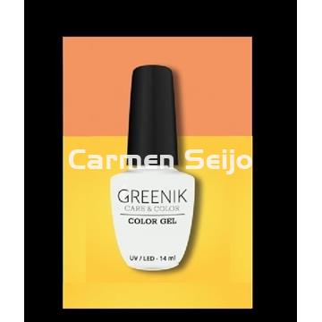 Greenik Care & Color Naranja Esmalte Neón GG15 Gel Polish - Imagen 2