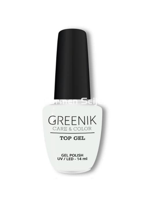Greenik Care & Color Top Permanente Gel Polish - Imagen 1