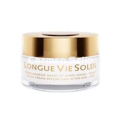 Guinot Crema Facial Antiedad Antes y Después del Sol Longue Vie Soleil 50 ml - Imagen 1