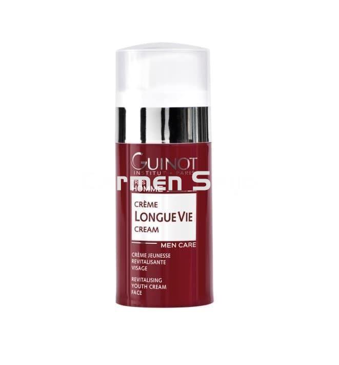 Guinot Crema Facial Rejuvenecedora Antiedad Longue Vie Homme 50 ml - Imagen 1