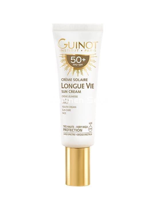 Guinot Crema Solar Antiedad Longue Vie Fps 50+ - Imagen 1