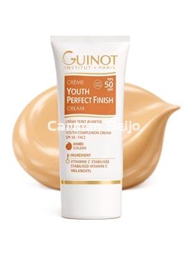 Guinot Crema Youth Perfect Finish SPF 50 Dorado - Imagen 1