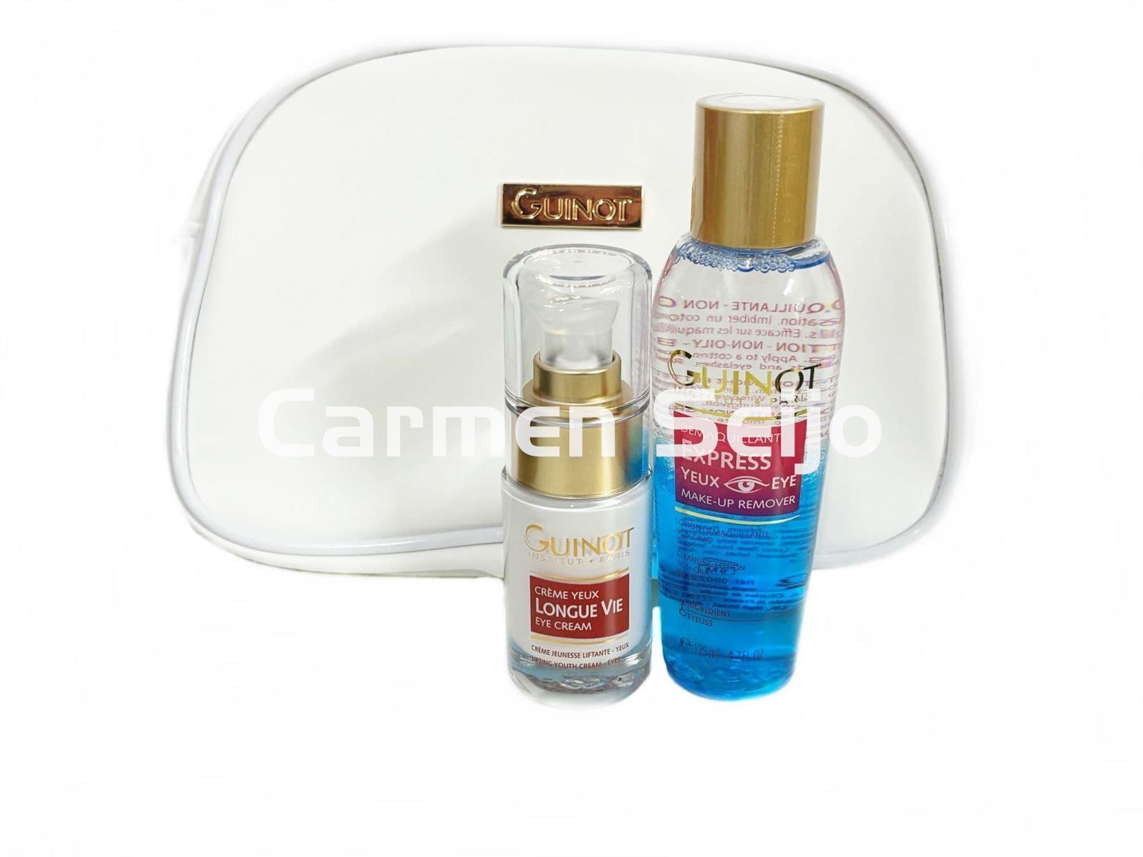 Guinot Kit Contorno de Ojos Longue Vie & Démaquillant Express** - Imagen 1