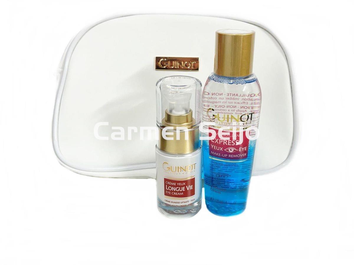 Guinot Kit Contorno de Ojos Longue Vie & Démaquillant Express** - Imagen 1