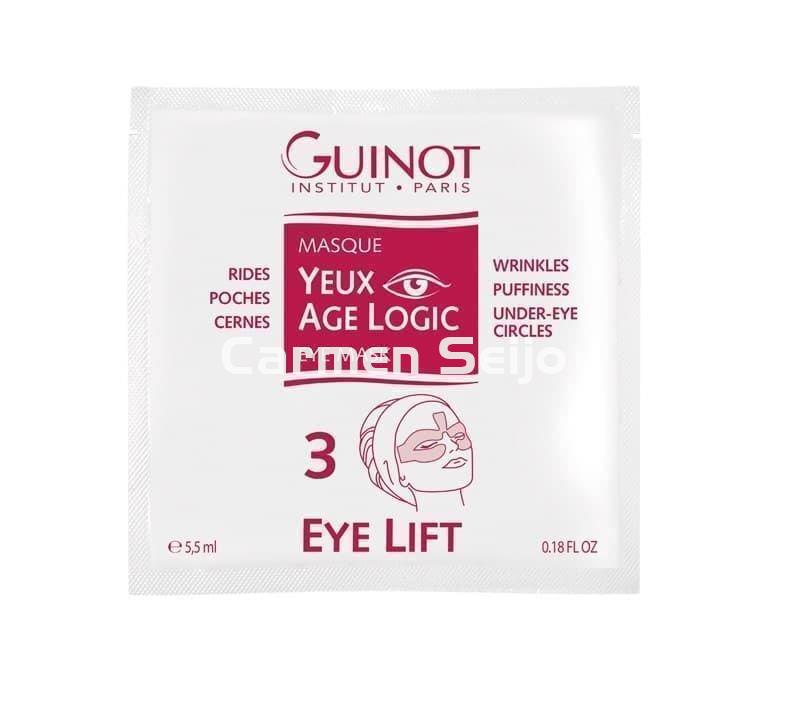 Guinot Mascarilla Parches Ojos Age Logic Yeux 4 x 5,5 ml - Imagen 1