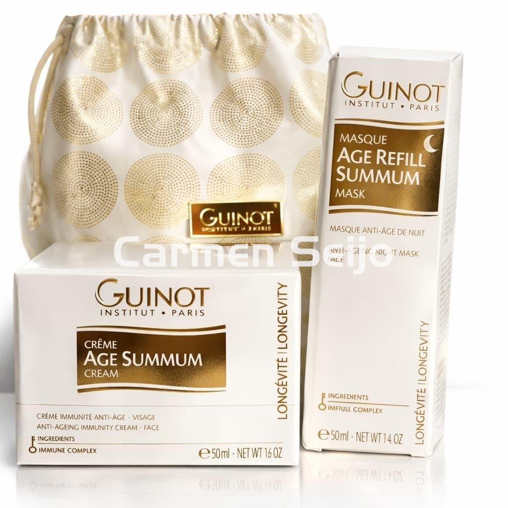 Guinot Pack Antiedad Global Crema Age Summun + Mascarilla Refill Summum - Imagen 1