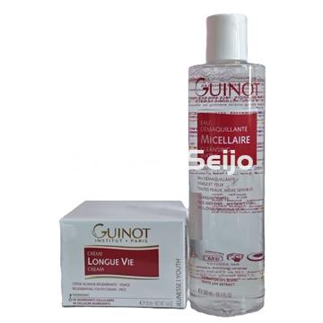 Guinot Pack Crema Longue Vie + Desmaquillante Micellaire Juventud y Limpieza Suave - Imagen 1