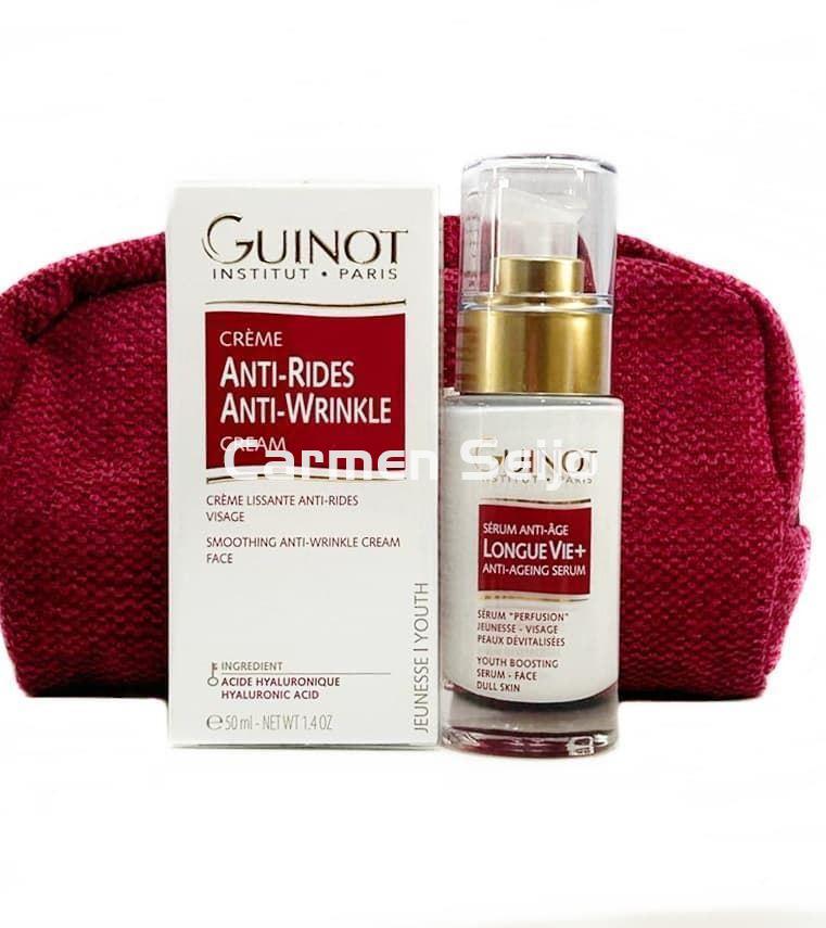 Guinot Pack Juventud Crema Anti-Rides y Sérum Longue Vie** - Imagen 1