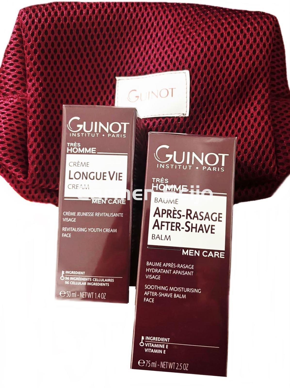 Guinot Pack Men Care Crema Longue Vie + After Shave - Imagen 1