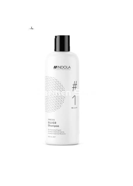 Indola Champú Especial para Canas Silver Shampoo - Imagen 1