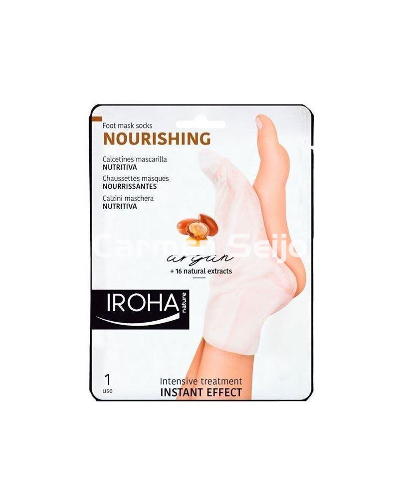 Iroha Nature Calcetines Mascarilla Nutritivos Nourishing. - Imagen 1