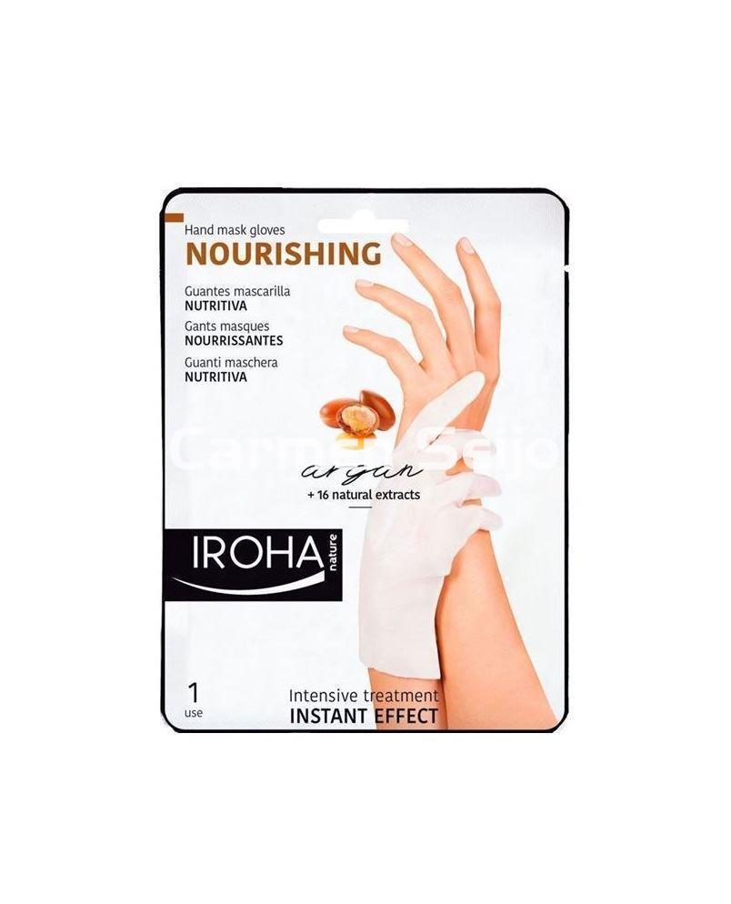 Iroha Nature Guantes Mascarilla Nutritivos Nourishing - Imagen 1