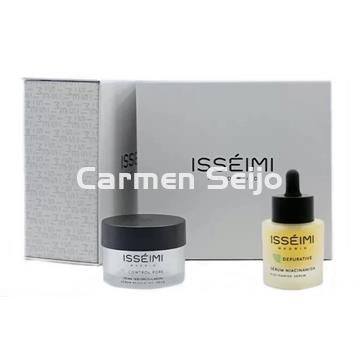 Isséimi Pack Pieles Grasas Crema Control Pore y Sérum Niacinamida Depurative - Imagen 1