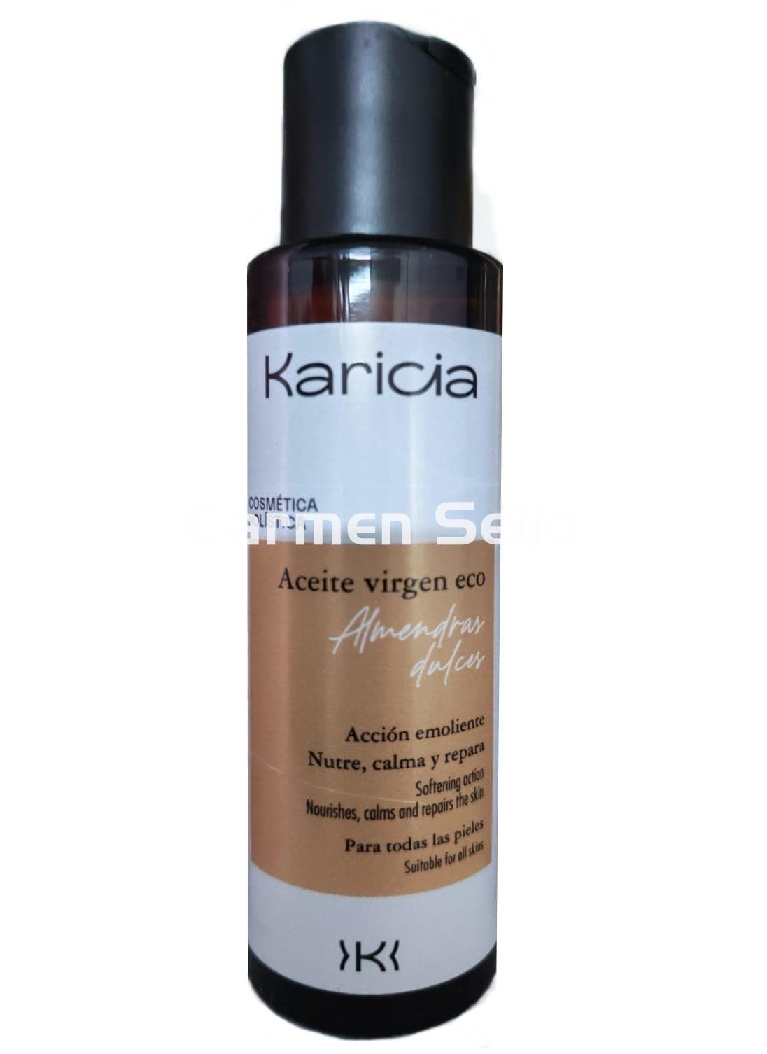 Karicia Aceite Virgen Eco Almendras Dulces - Imagen 1