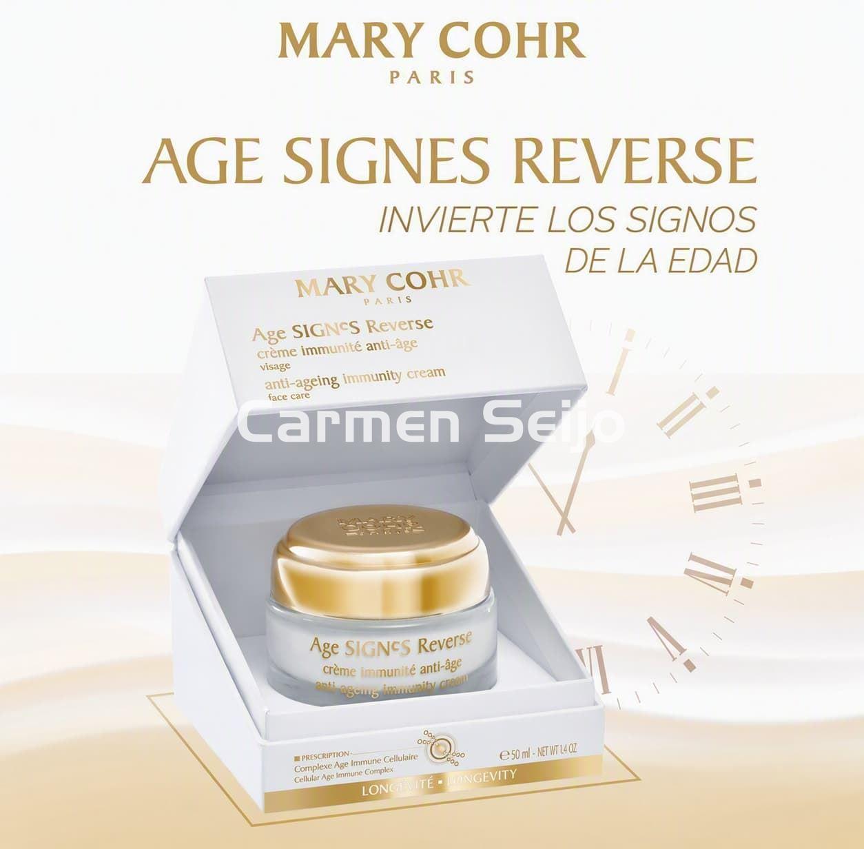 Mary Cohr Crema Antiedad Age Signes Reverse 50 ml - Imagen 2