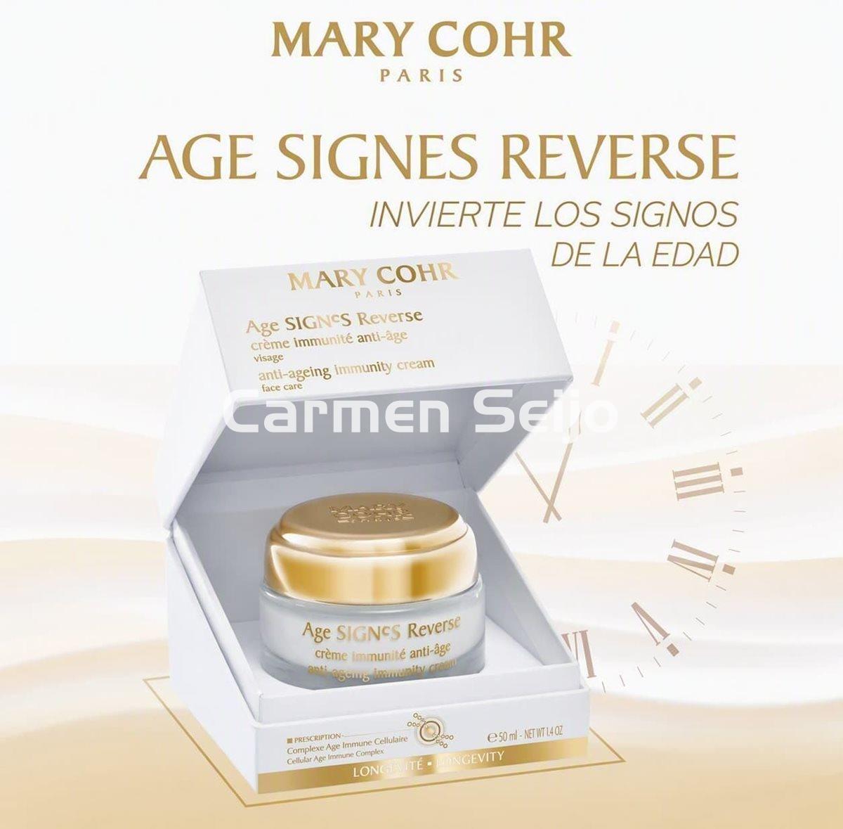 Mary Cohr Crema Antiedad Age Signes Reverse 50 ml - Imagen 2