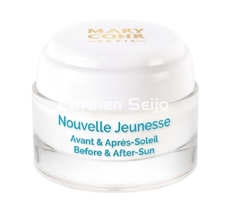 Mary Cohr Crema Facial Antiedad Before & After Sun Nouvelle Jeunesse - Imagen 1