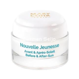 Mary Cohr Crema Facial Antiedad Before & After Sun Nouvelle Jeunesse - Imagen 1