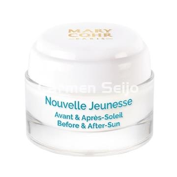 Mary Cohr Crema Facial Antiedad Before & After Sun Nouvelle Jeunesse - Imagen 1