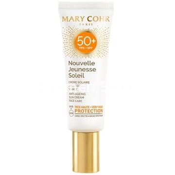 Mary Cohr Solar Antiedad Nouvelle Jeunesse Soleil Facial SPF50+ 50ml - Imagen 1