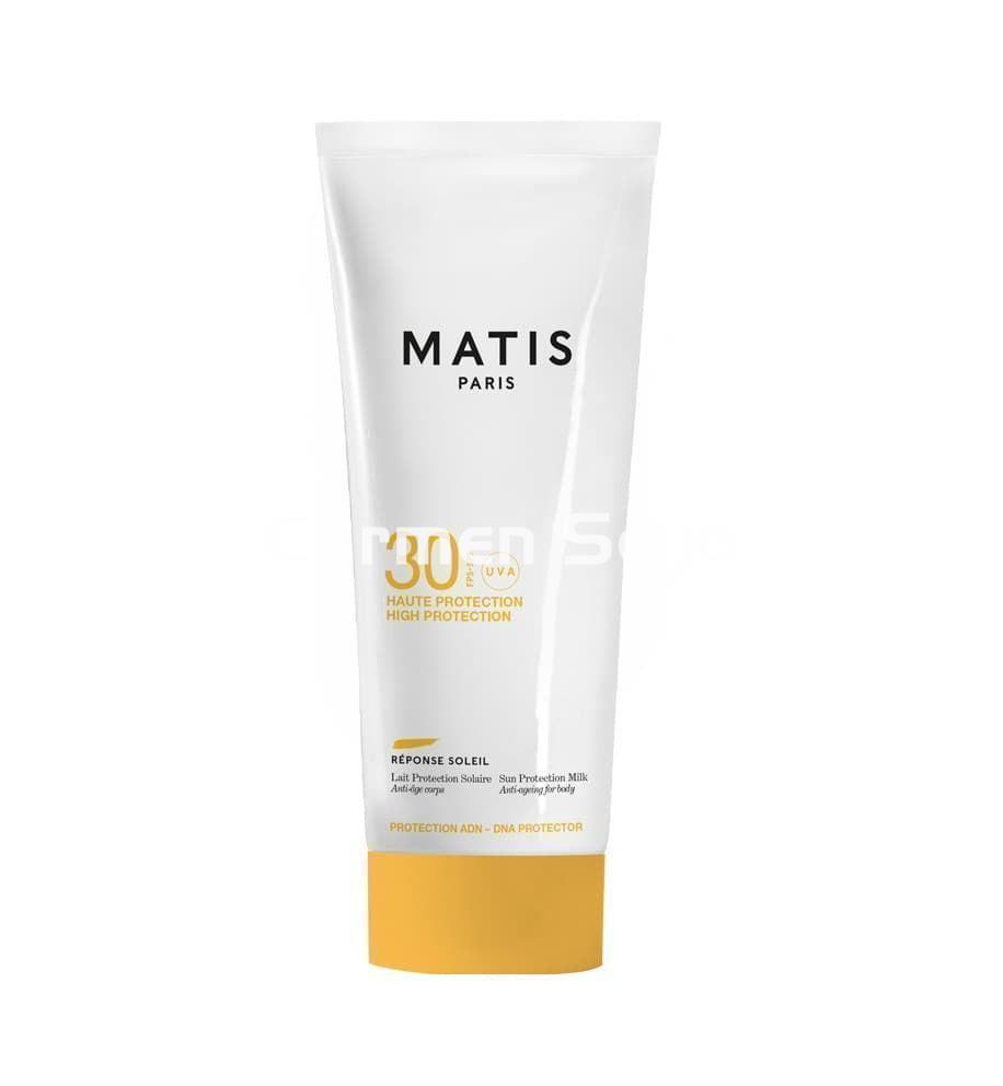 Matis Leche Corporal Solar SPF 30 Sun Protection Milk Réponse Soleil 200 ml - Imagen 1