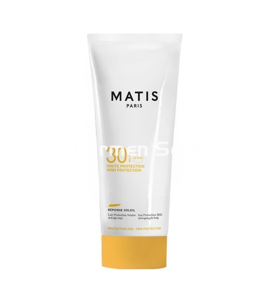 Matis Leche Corporal Solar SPF 30 Sun Protection Milk Réponse Soleil 200 ml - Imagen 1